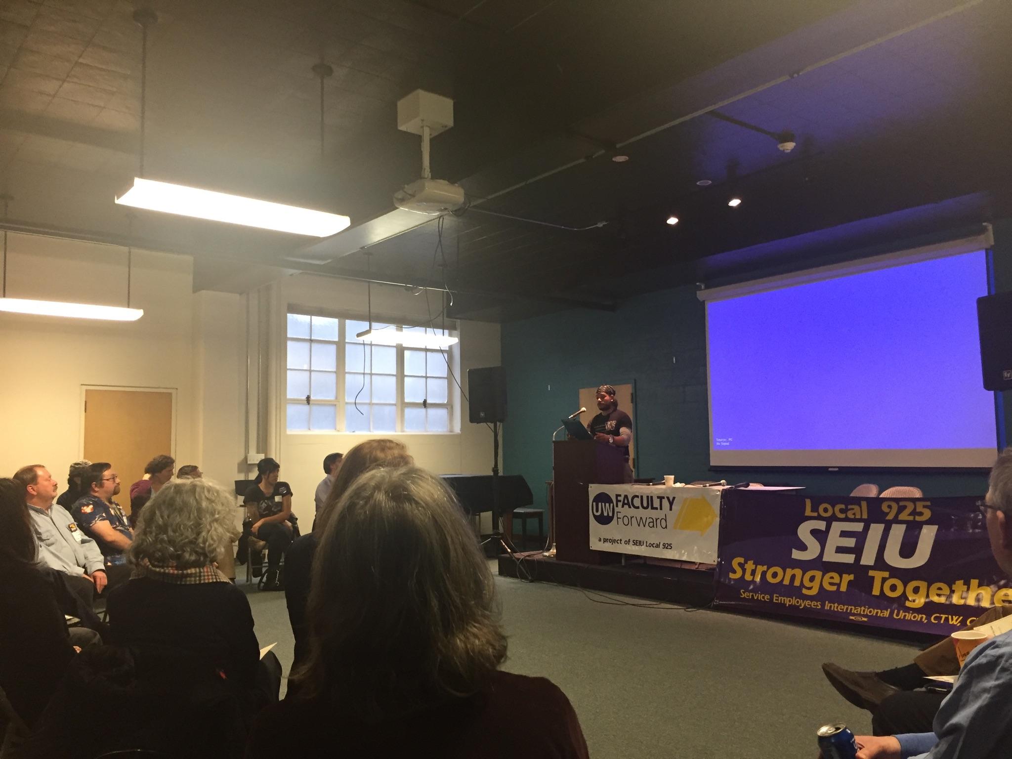 Speech to Governor Inslee Nov. 16, 2015